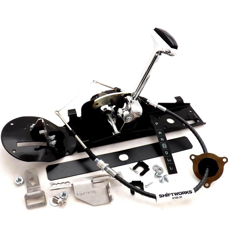 1966-67 Chevelle Shiftworks 4-Speed Auto Shifter - 4L80E