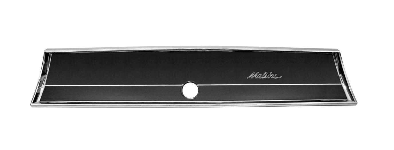 1966 Malibu Glove Box Fascia Chrome