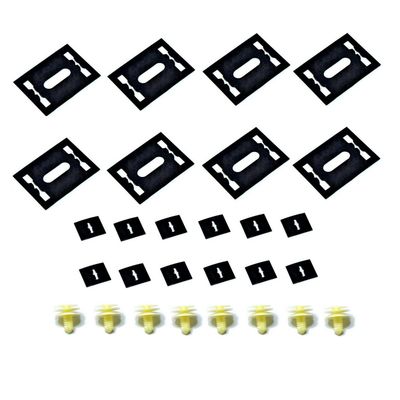 1972-77 Camaro Firebird Lower Door Panel Plastic Installation Hardware Kit