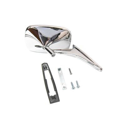 1968-69 Camaro Firebird, 1968-69 Chevelle, 68-72 Nova Door Mirror w/ Rib -LH