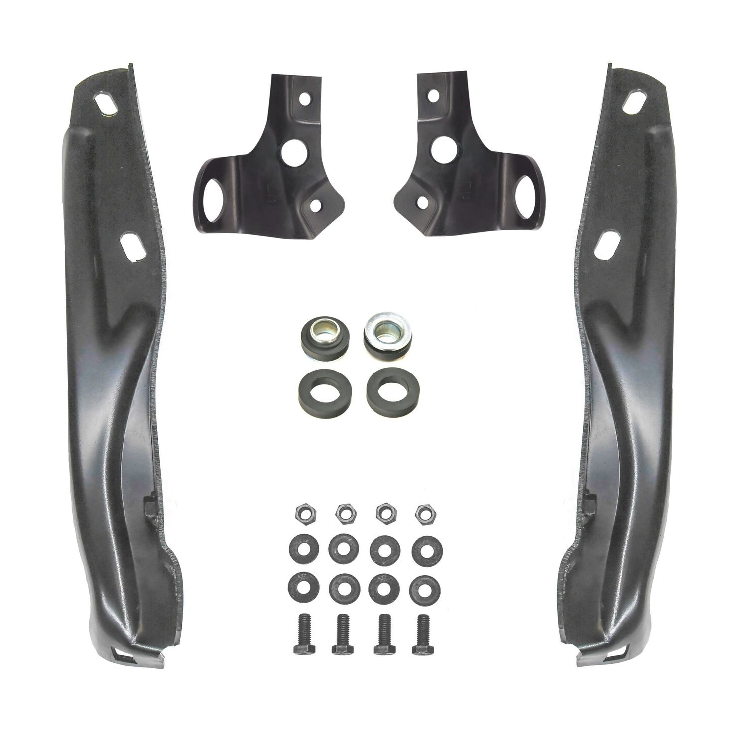 1968 Camaro Front Bumper Brackets Set w/ Hardware and Cushions