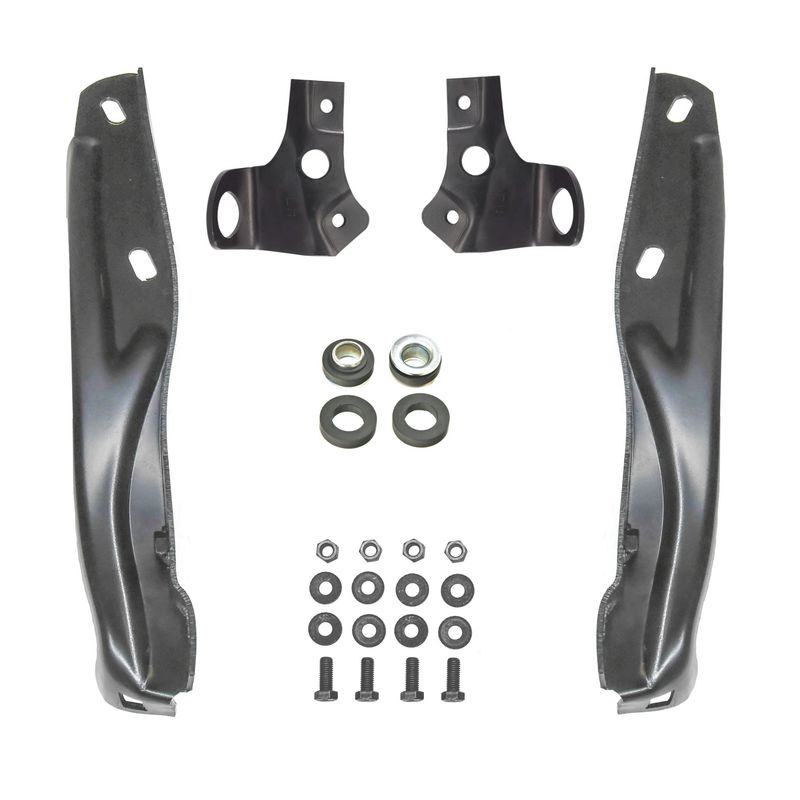 1968 Camaro Front Bumper Brackets Set w/ Hardware and Cushions