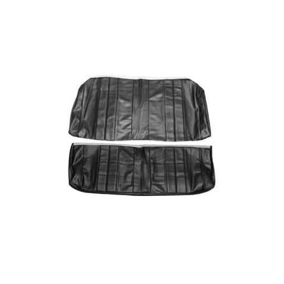 1966 Chevelle Rear Back Seat Cover Hardtop - Black