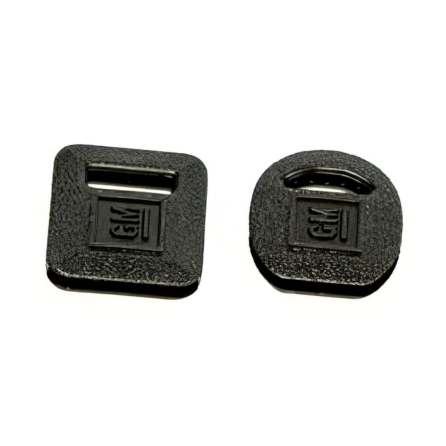 Square &amp; Round Key Covers - Black 1967-81 Camaro/Chevelle/Chevy Truck