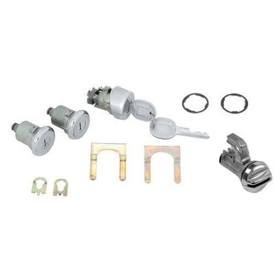 1979-81 Camaro  Glovebox, Trunk &amp; Doors Kit (LATER KEY)
