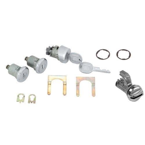 1979-81 Camaro  Glovebox, Trunk &amp; Doors Kit (LATER KEY)
