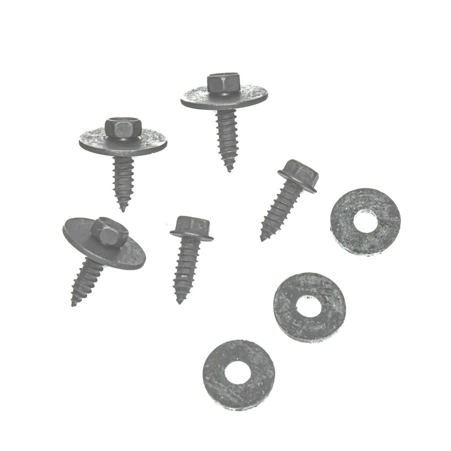 1967-68 Camaro Steering Column Firewall Mounting Plates Hardware 8 PC