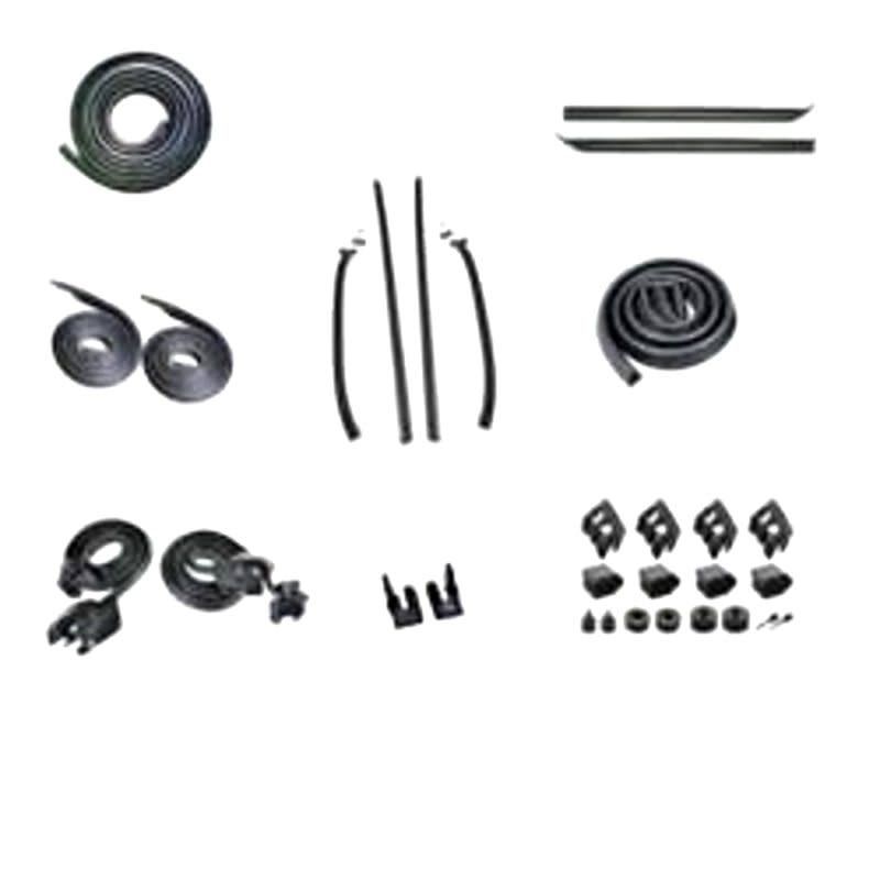 1968 Chevelle  HT Weatherstrip Kit Authentic Style 4Pc Felts