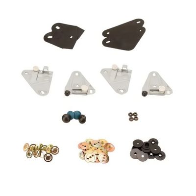 1968-69 Camaro Complete Door Glass Installation Kit -  Does Both Door Glass