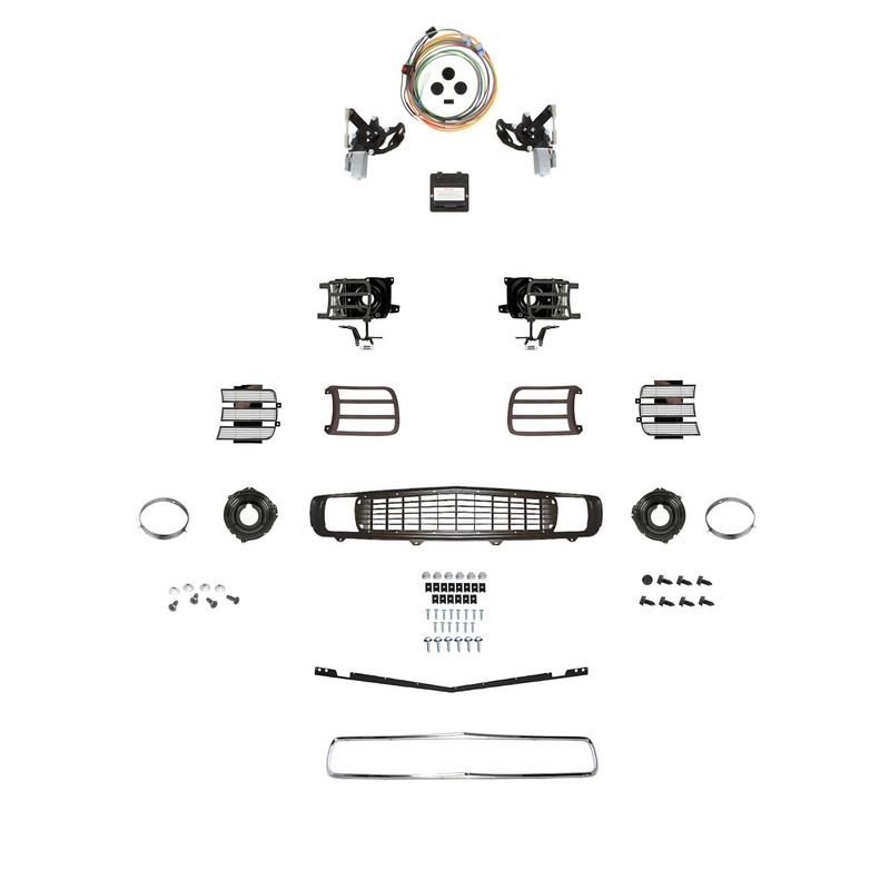 1969 Camaro RS Conversion Kit w/ Detroit Speed Electric Motors