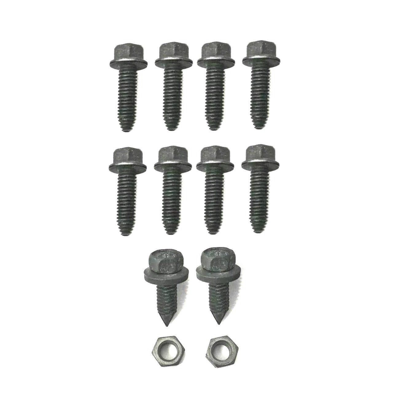1970-73 Camaro Standard &amp; RS Front Bumper Bracket Hardware