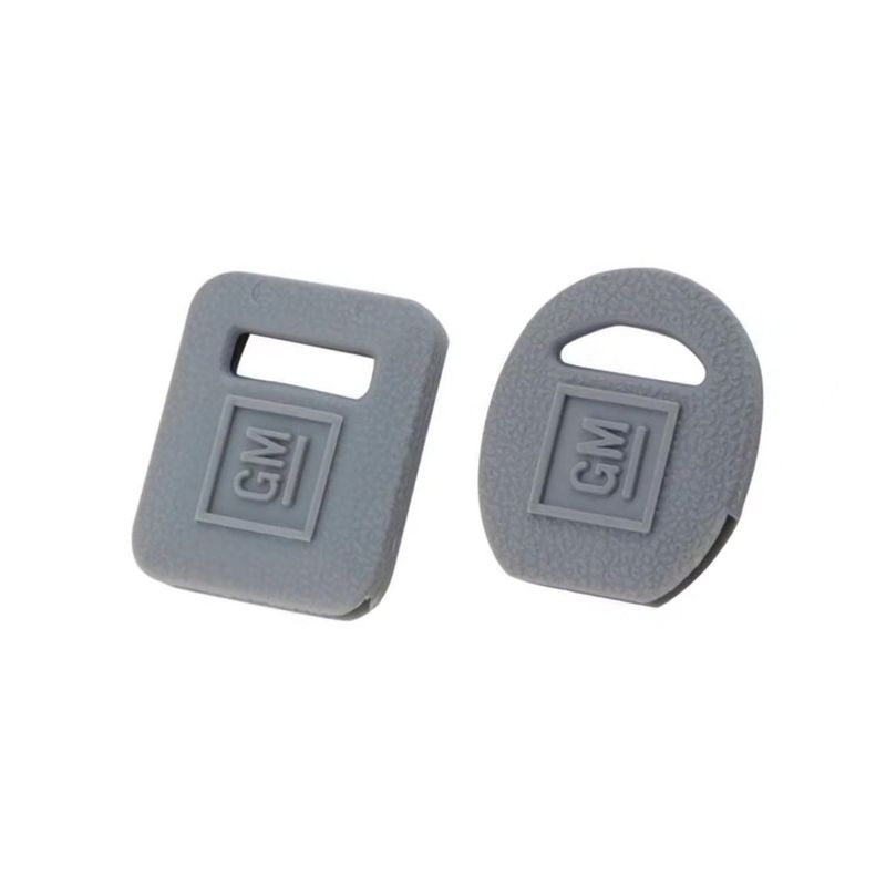 Square &amp; Round Key Covers - Grey 1967-81 Camaro/Chevelle/Chevy Truck