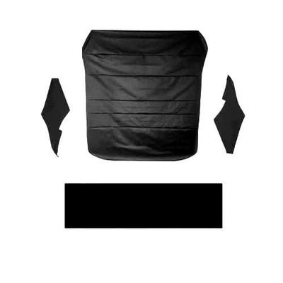 1968 Camaro Firebird Coupe Headliner Kit w/Covered Sails &amp; Visor Material - Black