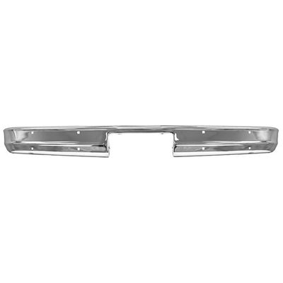 Fleet side Rear Bumper w/o Impact Holes Chrome 1973-80 Chevy Truck C/K 10