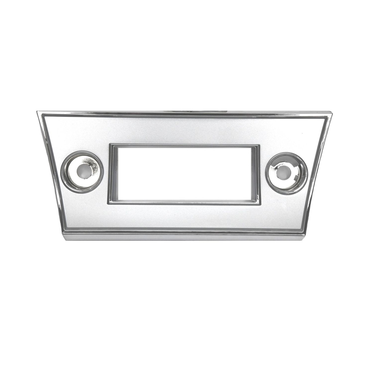 1966 Chevelle Radio Face Plate Chrome