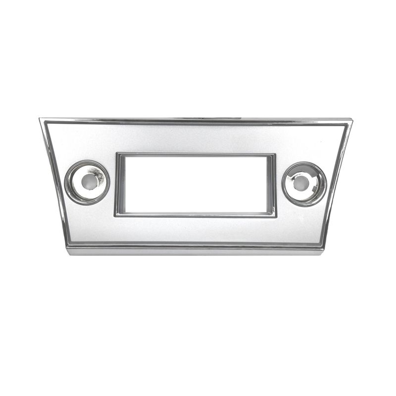 1966 Chevelle Radio Face Plate Chrome