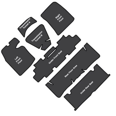 1964-67 Chevelle Carpet Sound Deadener 7 PC
