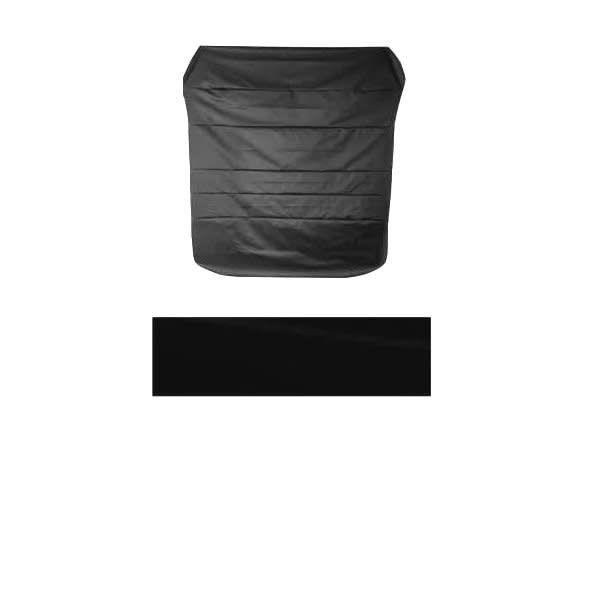 1967 Camaro Firebird Headliner with Material for Visors - Black