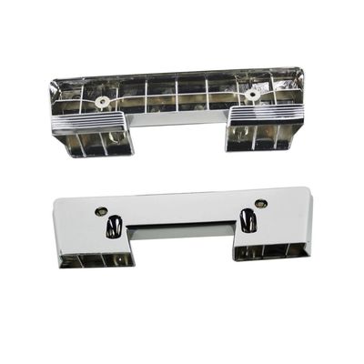 1964-67 Chevelle Front Chrome Armrest Bases - Pair