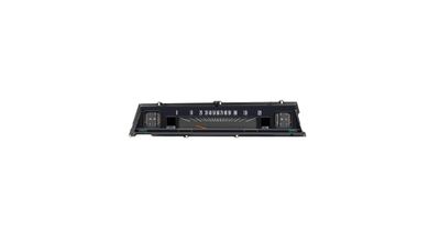 1966-67 Chevelle Dakota Digital RTX Series - Black Background w/ White Face Lettering