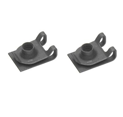 1967-81 Camaro Firebird Leaf Spring J-Clip Nuts 2 Pc