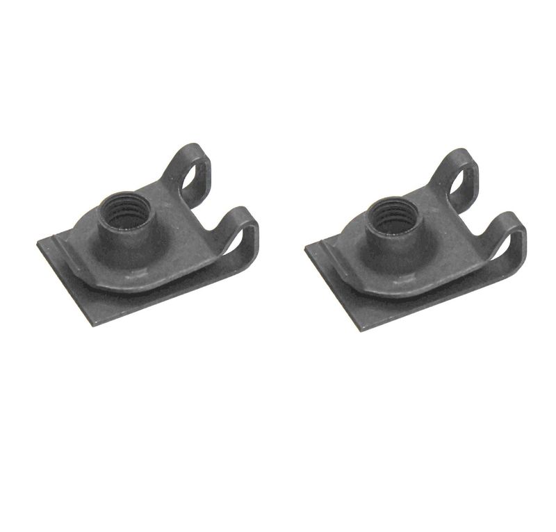 1967-81 Camaro Firebird Leaf Spring J-Clip Nuts 2 Pc