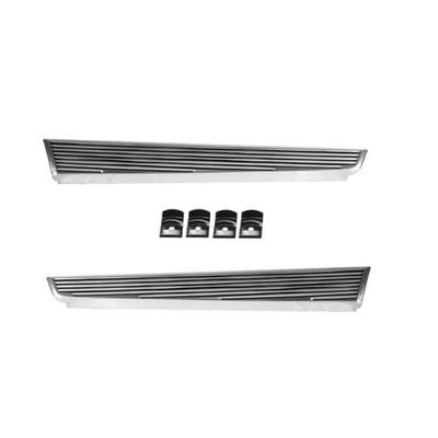 1966 Chevelle SS Rocker Molding Extension w/clips - Pair