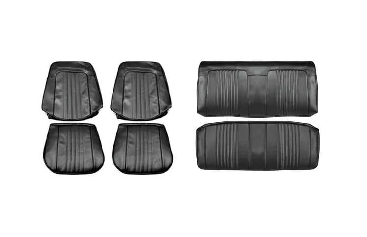 1971-72 Chevelle Front &amp; Convertible Rear Seat Cover Set