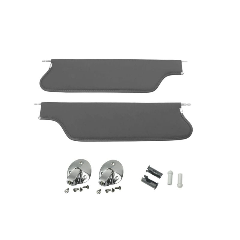 1969 Camaro Firebird Coupe Sunvisor Kit - Black