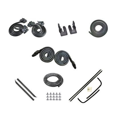 1970-72 Chevelle  Hardtop Weatherstrip Kit Reproduction Style 4Pc Felts