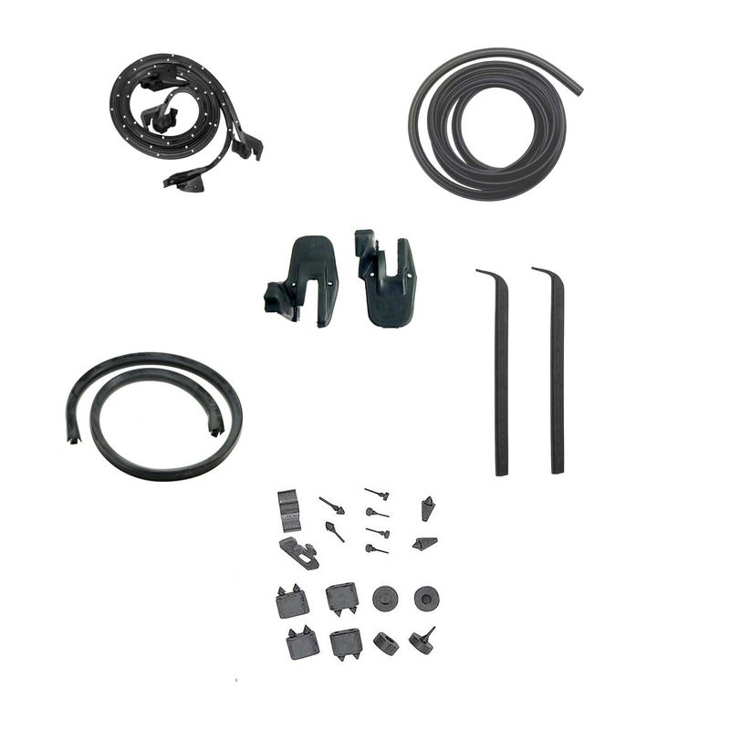 1969 Camaro Convertible  Weatherstrip Kit w/o Windowfelt
