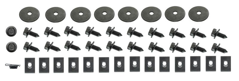 1968-72 Chevelle Inner Fender Wheelhouse Hardware