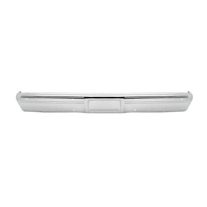 Front Bumper w/o Impact Strip Holes - Chrome 1983-87 Chevy Truck C/K 10