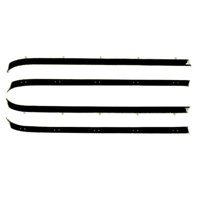 Windowfelts Inner &amp; Outer 4-Pc Kit 1973-80 Chevy Truck C/K 10