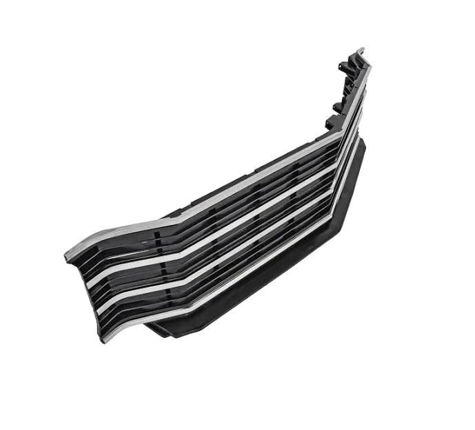 1972 Chevelle Standard Black Grille with 4-Piece Trim Installed