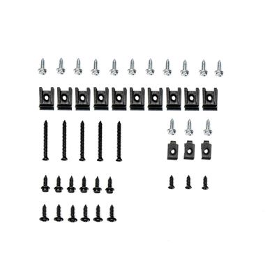 Dash Bezel 47-Piece Hardware - Black 1973-87 Chevy Truck C/K 10