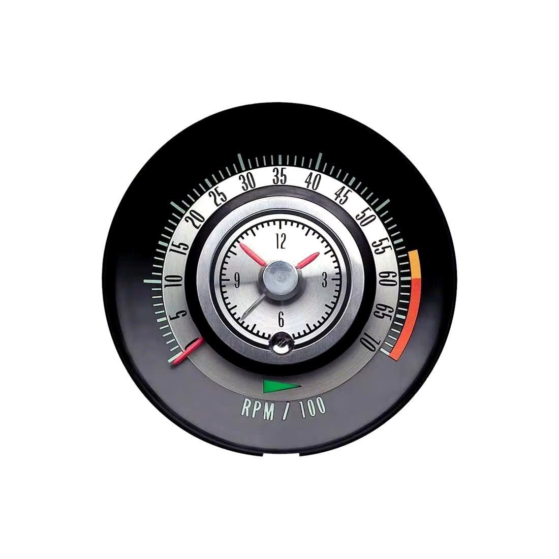 1968 Camaro Tic Toc Tachometer w/6000 Redline