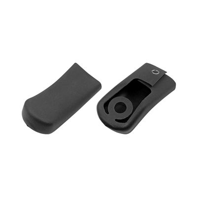 1967-72 Camaro, 67-72 Firebird, 64-72 Chevelle, 65-72 Chevy II Nova Seat Belt Covers Black - Pair