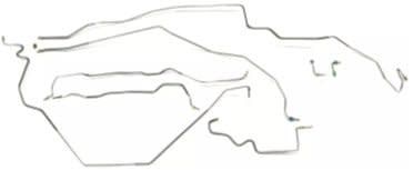 1967 Firebird 4-Wheel Disc Brake Line  Complete Conversion - OE Steel
