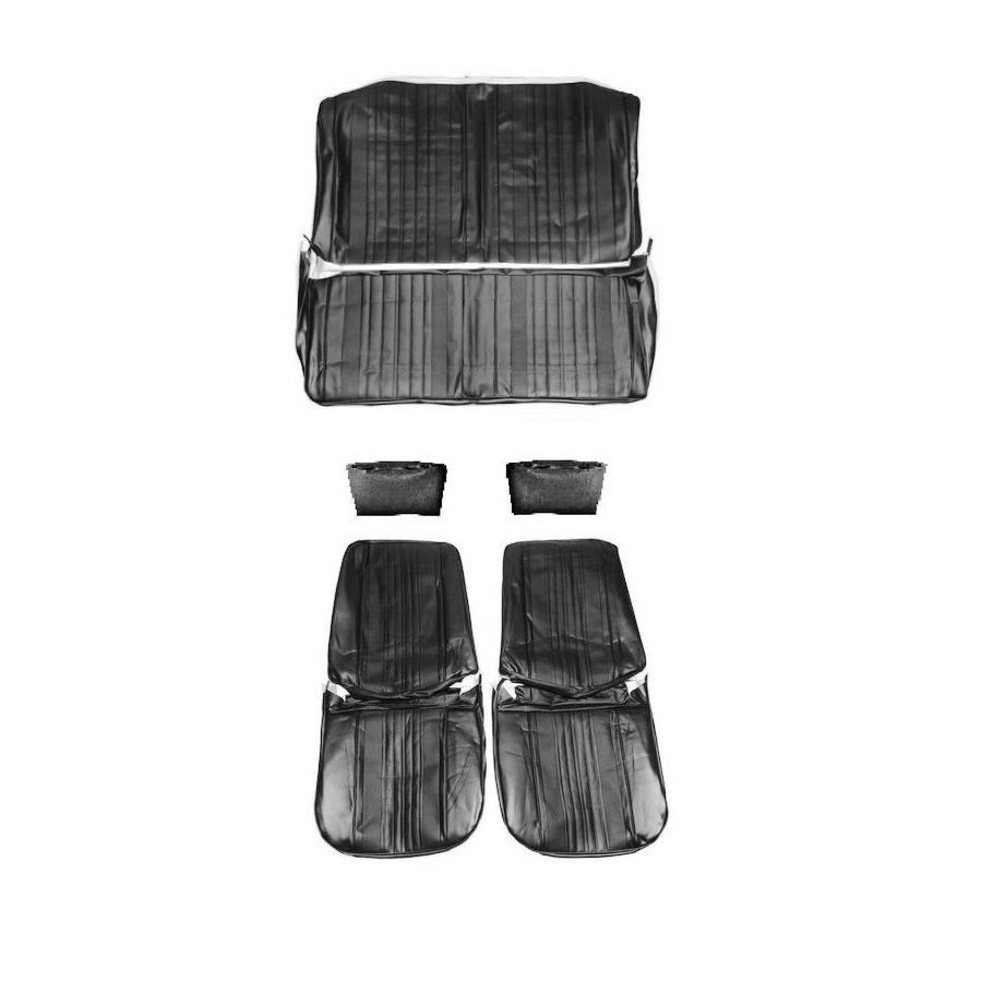 1970 Chevelle Convertible Front Buckets and Rear Seat Covers Set