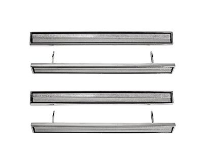 1966 Chevelle Door Panel Emblems 4-Piece Kit