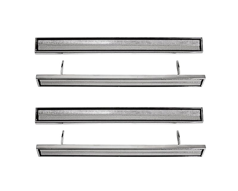 1966 Chevelle Door Panel Emblems 4-Piece Kit