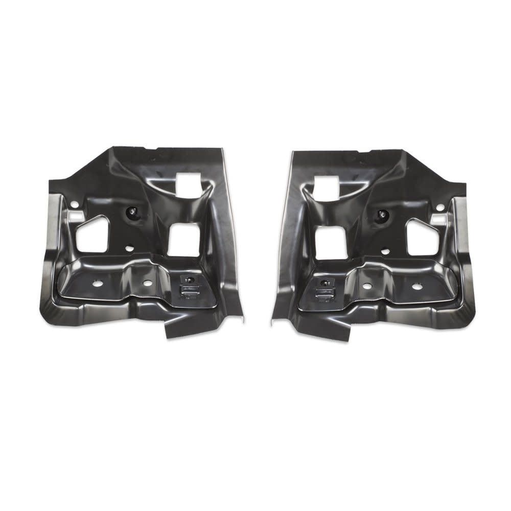 1968-72 Chevelle Firewall Brackets -Pair  Convertible Only