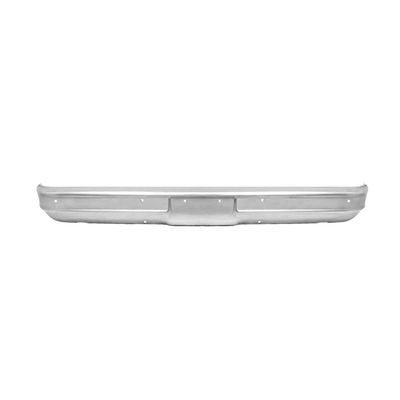 Truck Front Bumper w/o Impact Strip Holes - Chrome 1973-80 Chevy GMC C/K 10