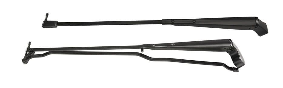 1970-81 Camaro Firebird Concealed Wiper Arms Pair - Black