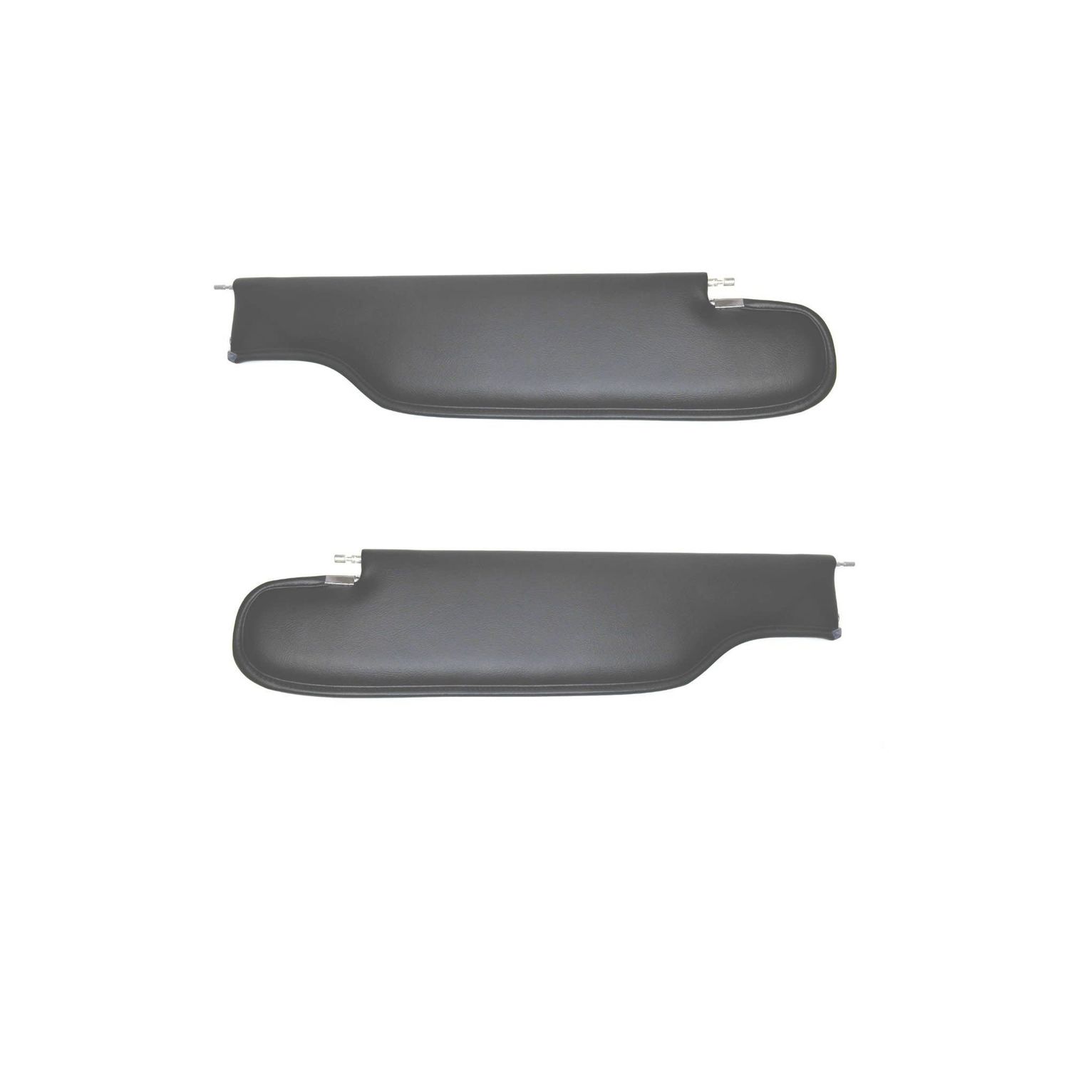 1970-72  Chevelle Convertible Sunvisors Pair - Black