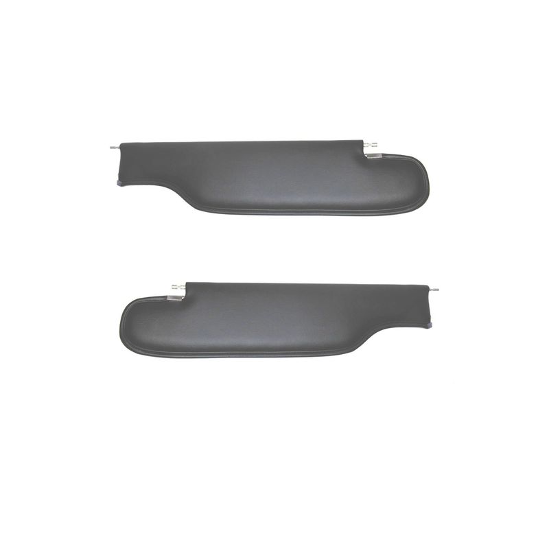 1970-72  Chevelle Convertible Sunvisors Pair - Black