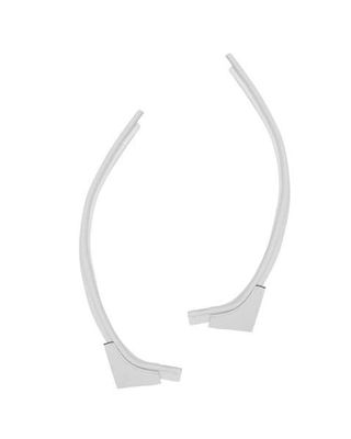 1970-72 Chevelle Hardtop &amp; Convertible Door Jamb Windlace White - Pair