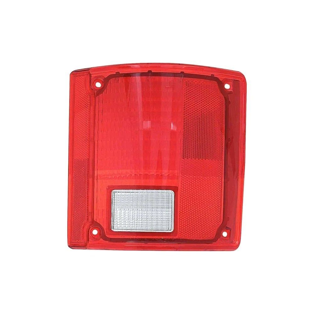 RH Fleetside Tail Lamp Lens w/o Chrome Trim 1973-91 Chevy Truck C/K 10