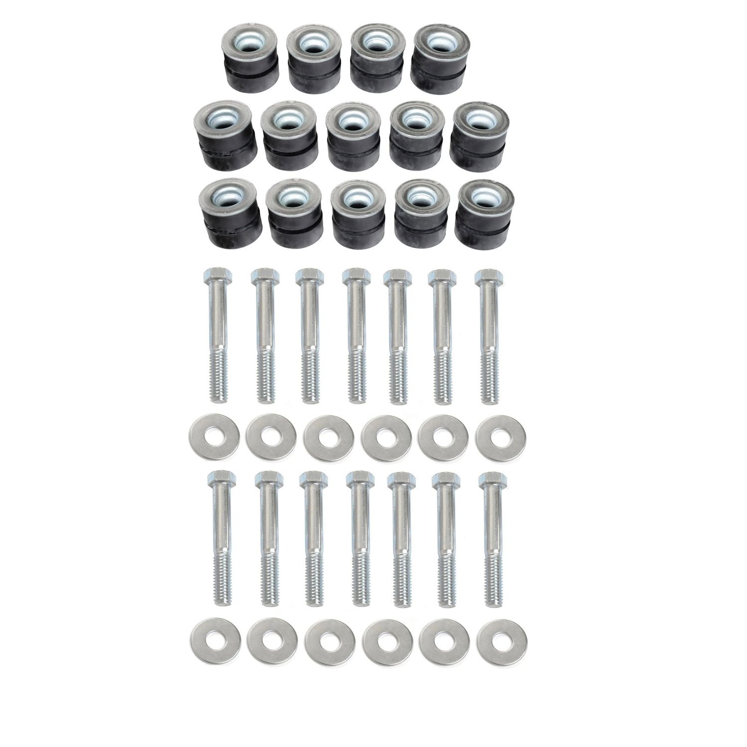 1964-67 Chevelle Convertible Body Bushing Kit w/ 28-Piece Hardware